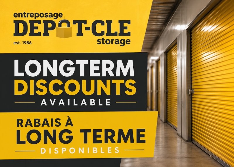 Depot-Cle Entreposage Promotion